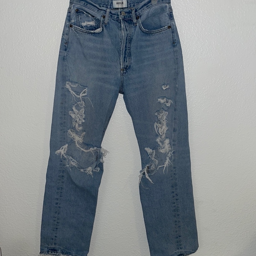 AGOLDE Ripped Jeans. Size 26